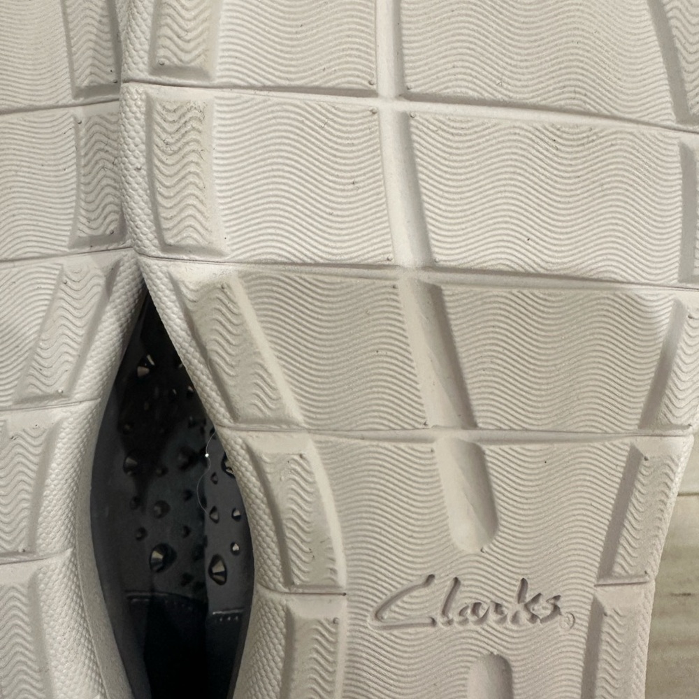 Clarks Gray Studded Sneakers - Picture 8 of 9